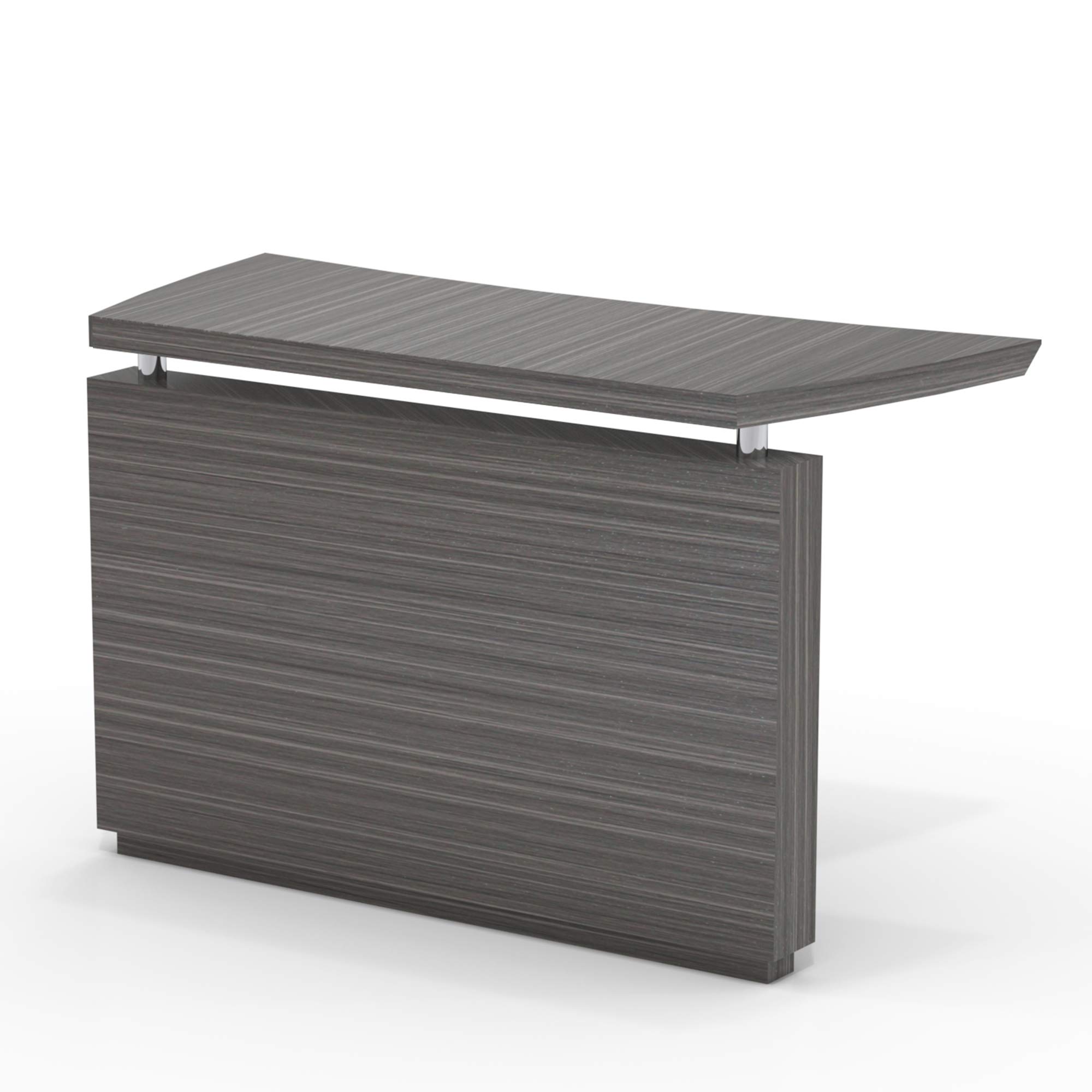 Mayline Sterling Desk - Textured Driftwood Laminate Finish, Modern Office Desk for Home & Workspace | Durable & Stylish Writing Table for Professionals, Students & Remote Workers
