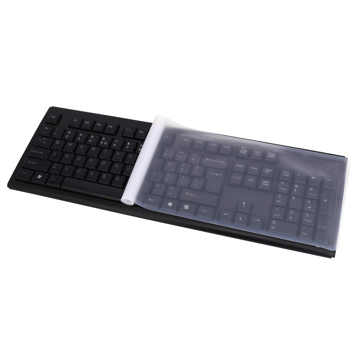 FORITO Universal Keyboard Cover - Waterproof, Dustproof for PC & Desktop - Home & Office Use