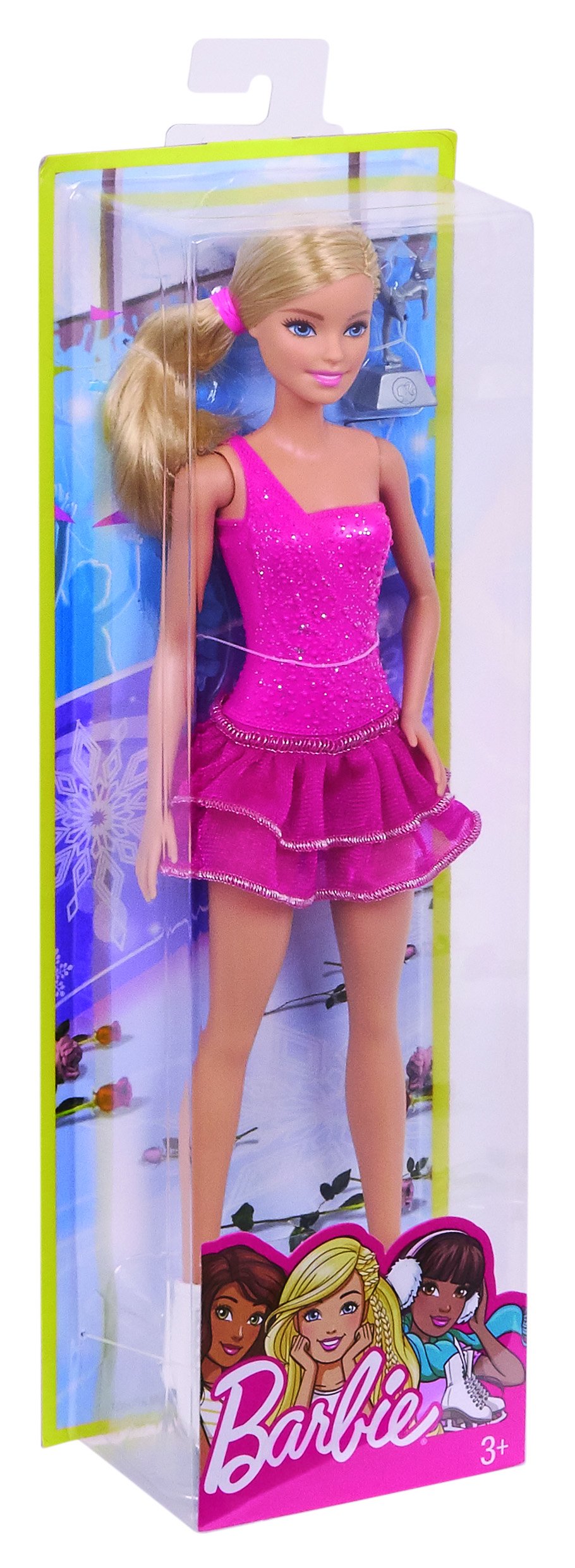 Barbie Careers Ice Skater Doll - Professional Figure Skating Toy for Kids - Perfect for Imaginative Play & Collectors | Great Gift for Birthdays & Holidays