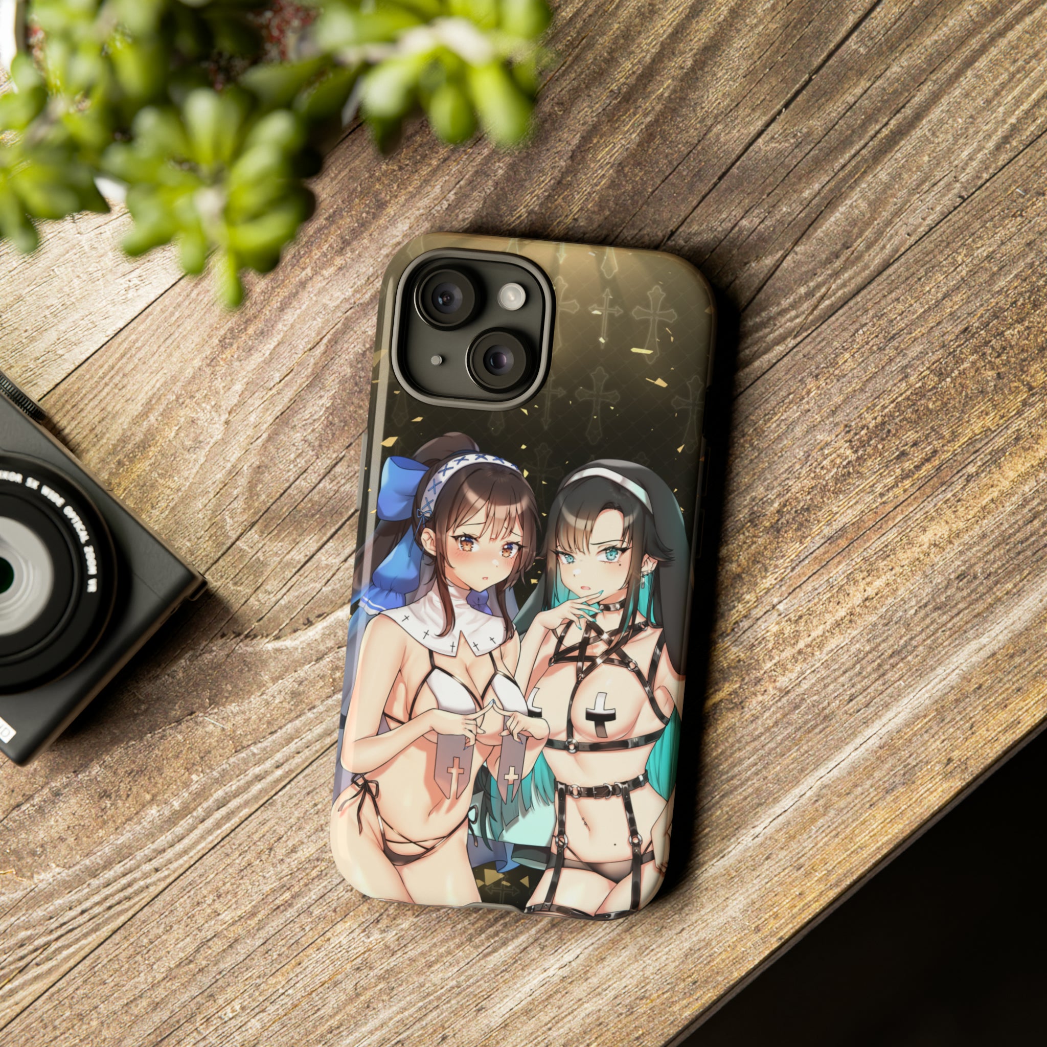 THOTS & PRAYERS SATOMI+FLOR Phone Case - Trendy Protective Cover for iPhone & Samsung | Perfect for Everyday Use, Travel & Fashion Accessory