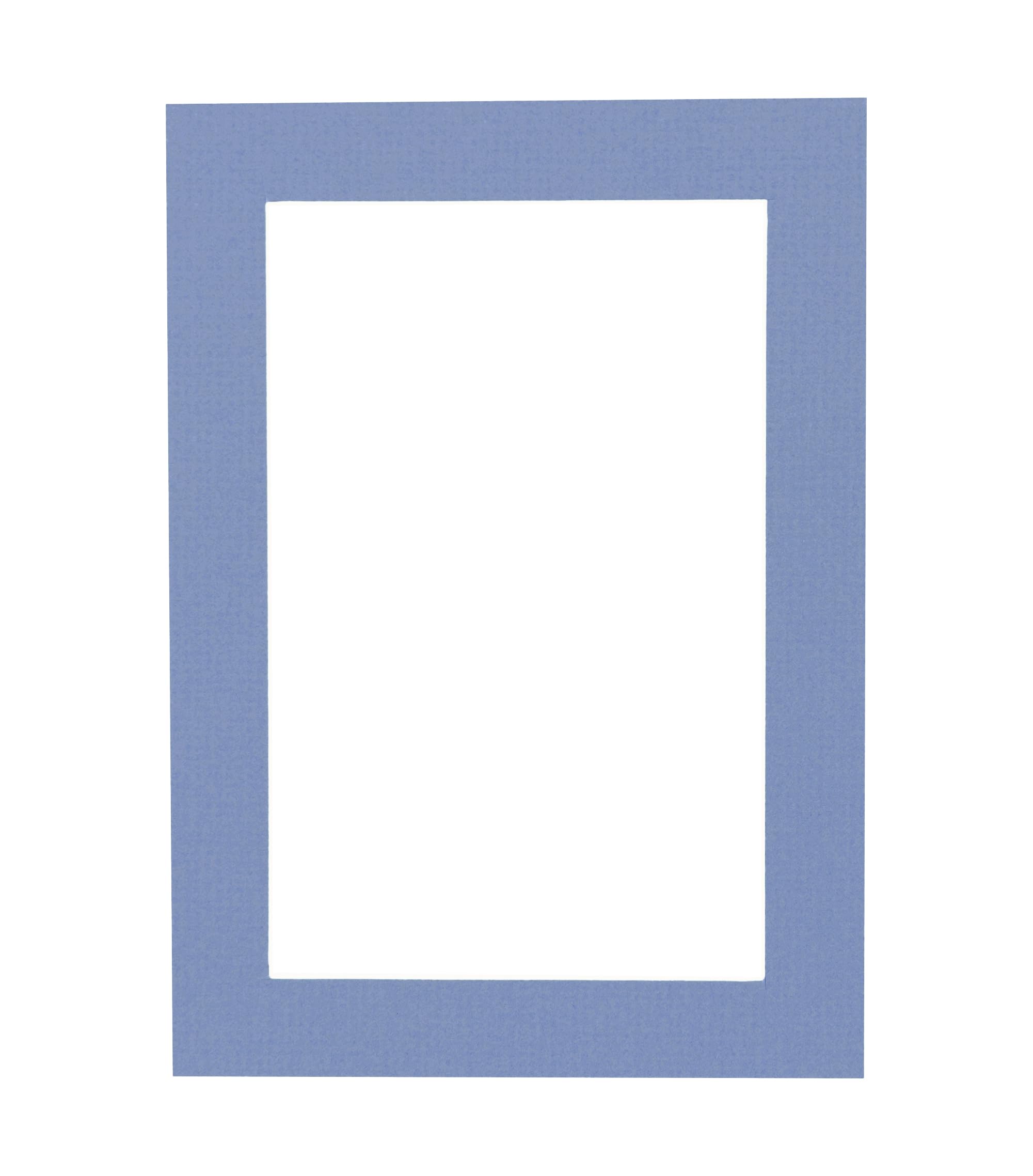 30x40 Acid-Free Brittany Blue Precut Matboard with Backing Board - Bevel Cut for 28x38 Photos - 4-Ply Thickness - Includes Crystal Clear Self-Seal Photo Mat Bag - Perfect for Picture Framing, Art Displays, and Photo Preservation