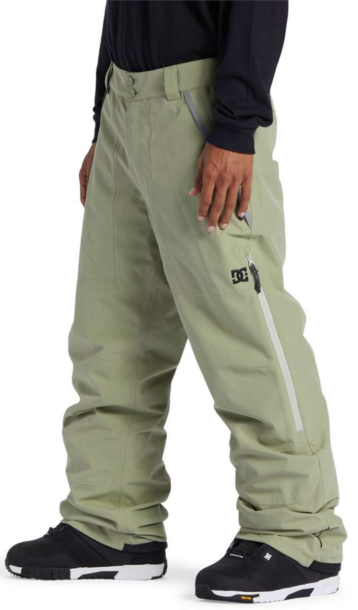DC Squadron 30K Waterproof Shell Pants for Men & Women - Lightweight Hiking & Outdoor Adventure Pants 2024 - Perfect for Camping, Trekking and Extreme Weather Protection
