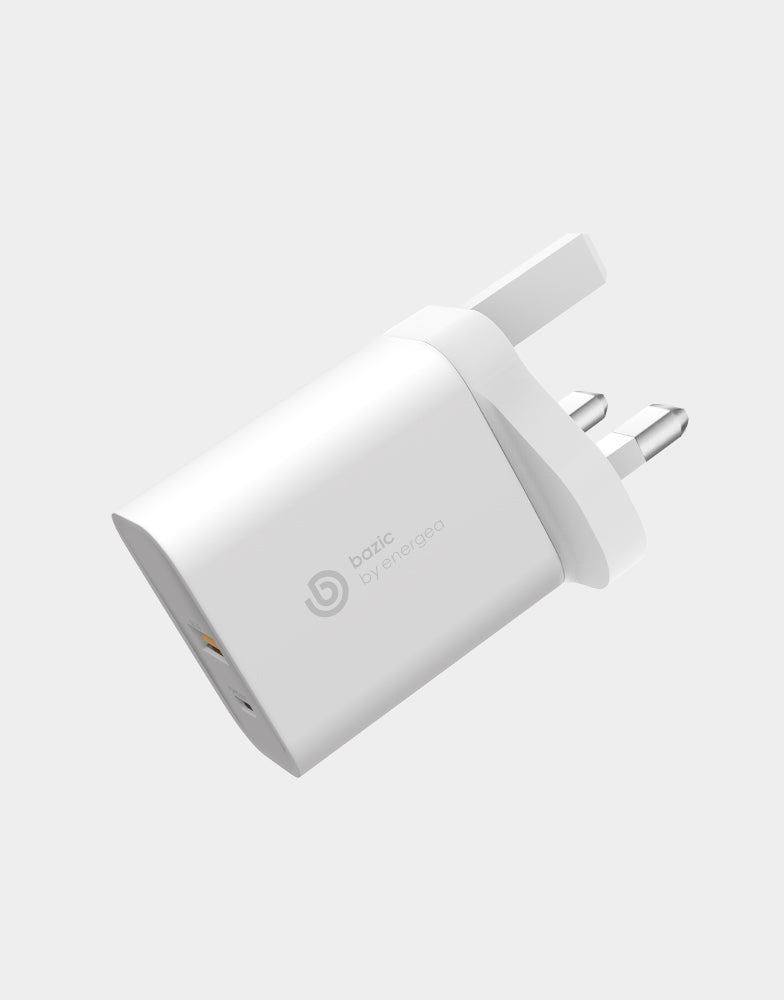 GoPort PD30 UK - Fast Charging USB-C Power Delivery 30W Wall Charger for iPhone, Samsung, MacBook - Perfect for Travel, Home & Office Use