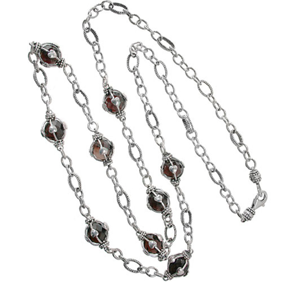 Bali Global Harmony Long Necklace for Women - Elegant Boho Beaded Layered Necklace - Perfect for Casual, Beach, and Festival Outfits
