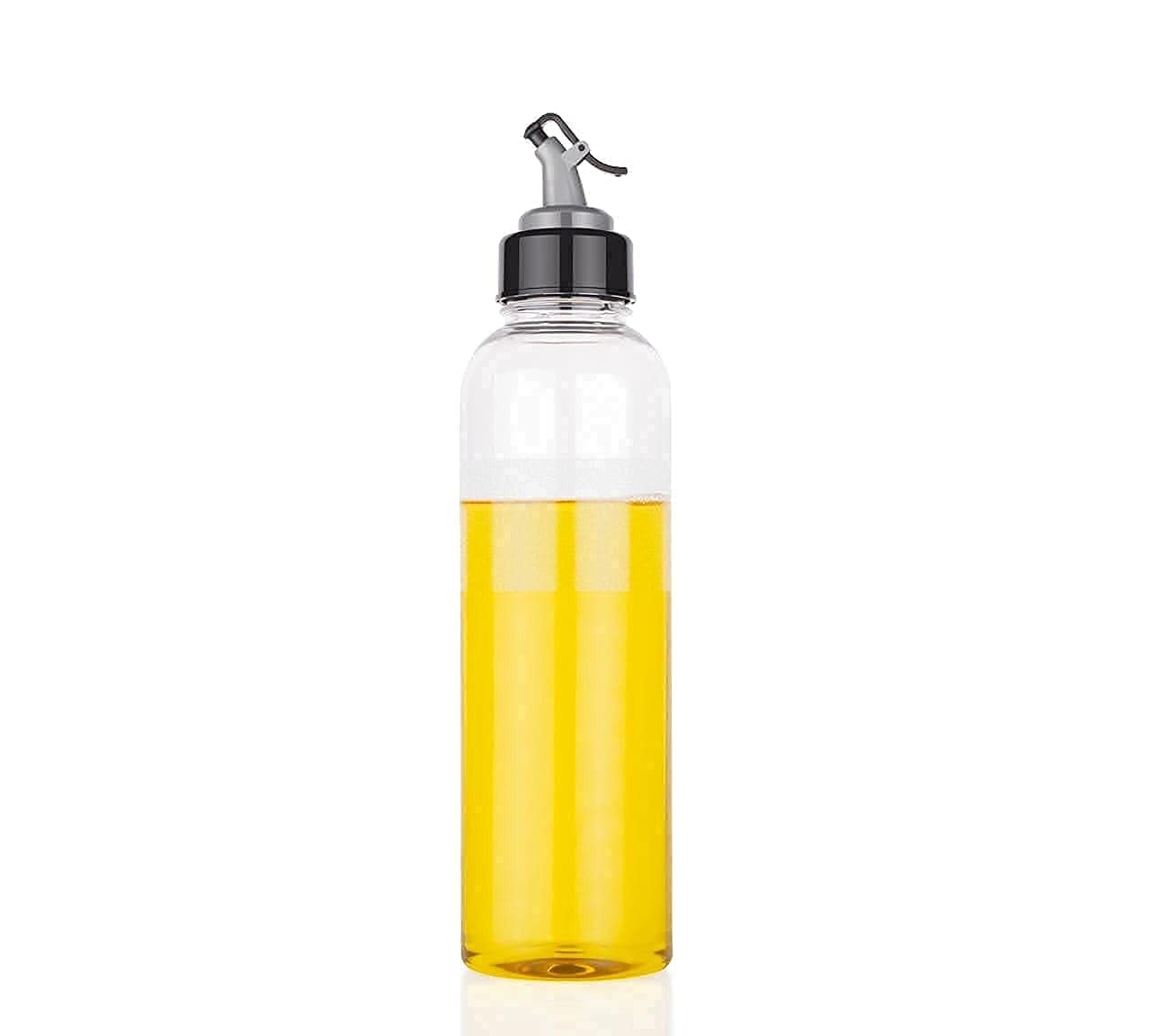 1L Oil Dispenser Bottle for Kitchen - Airtight Cooking Oil Container with Easy Flow Spout, Perfect for Olive Oil, Vinegar & Liquid Beverages - Ideal for Salad Dressing, Baking & Frying