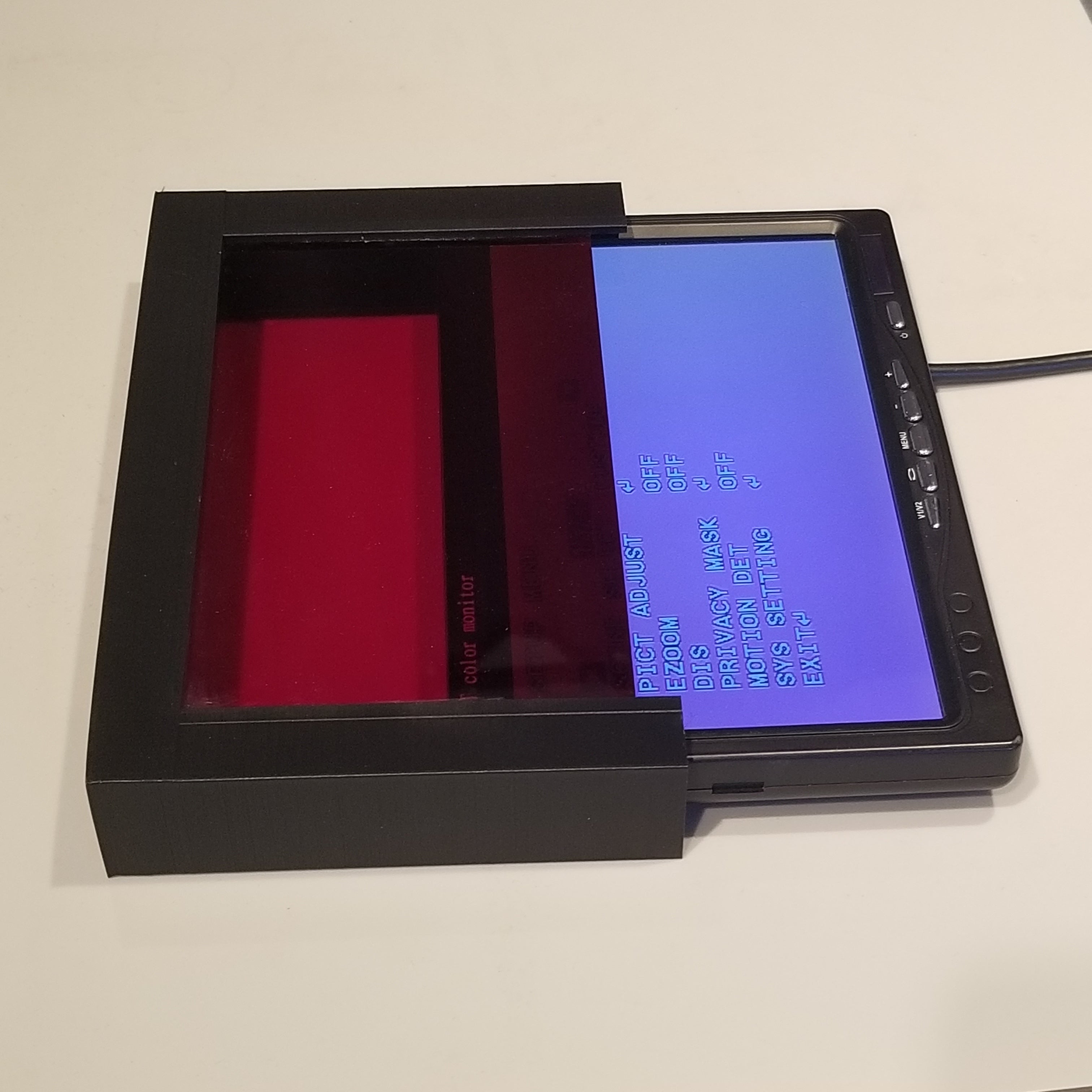 Revolution Imager: RED Shield for 7 Monitor - Durable Screen Protector for Gaming, Office & Home Use