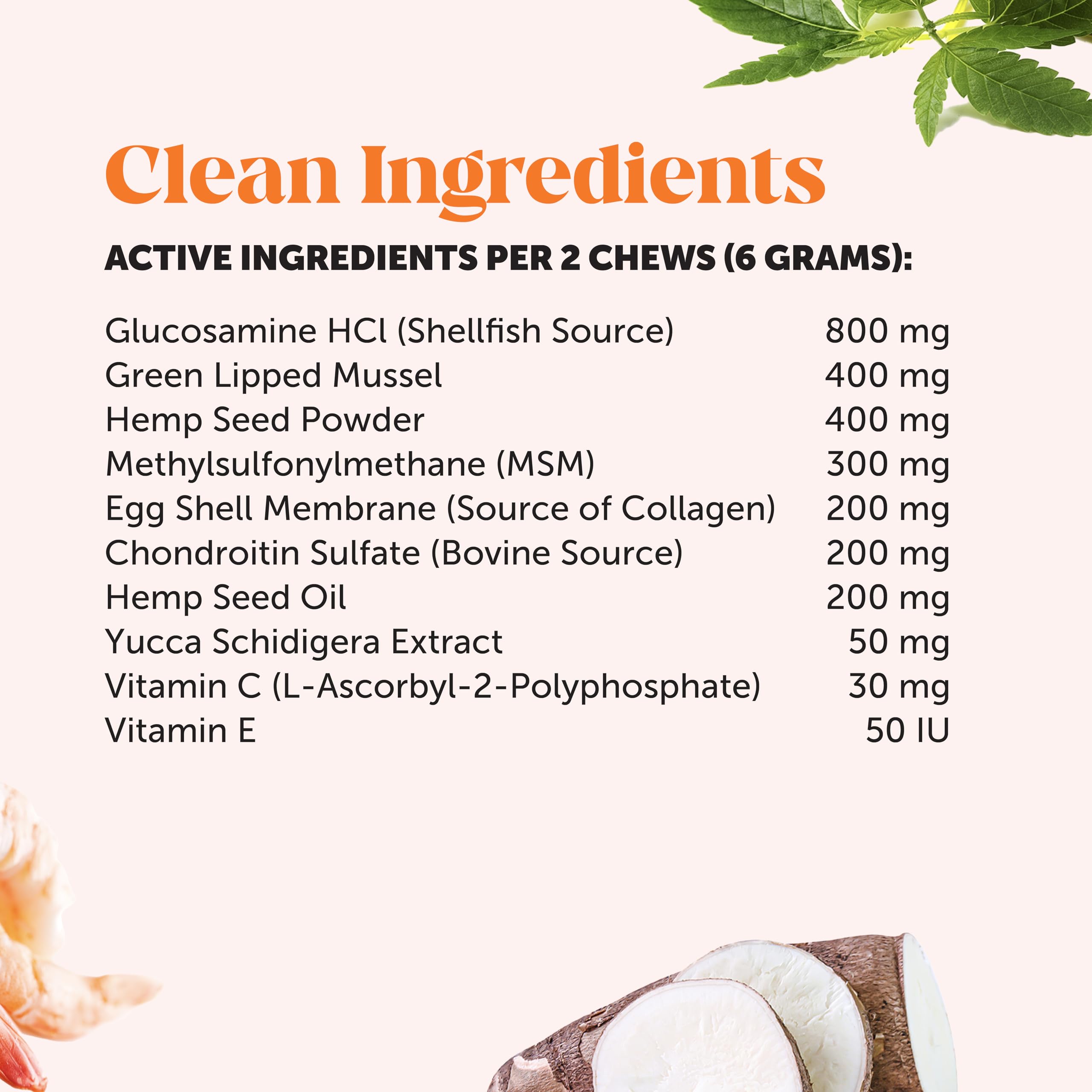 Pet Honesty Senior Hemp Hip & Joint Support for Dogs - Glucosamine, Collagen & MSM Supplement with Green Lipped Mussel - Helps Mobility & Discomfort in Aging Dogs - Peanut Butter Flavor (90 Count) - Perfect for Senior Dogs with Joint Stiffness & Daily Movement Support