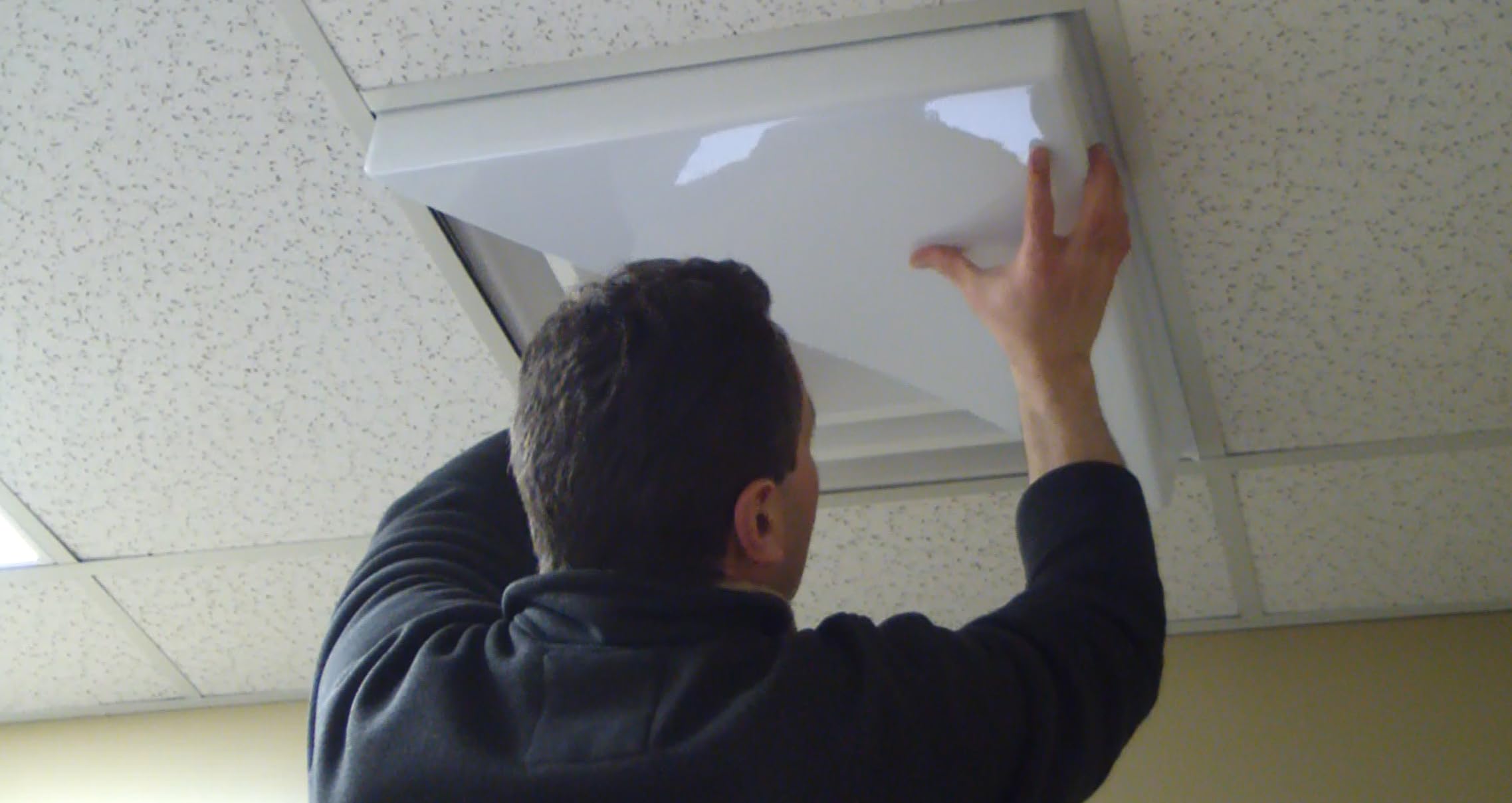 2-Pack Triangle Corner Air Diverter for 2x2 Ceiling Diffusers - Improve HVAC Airflow Direction in Offices & Homes