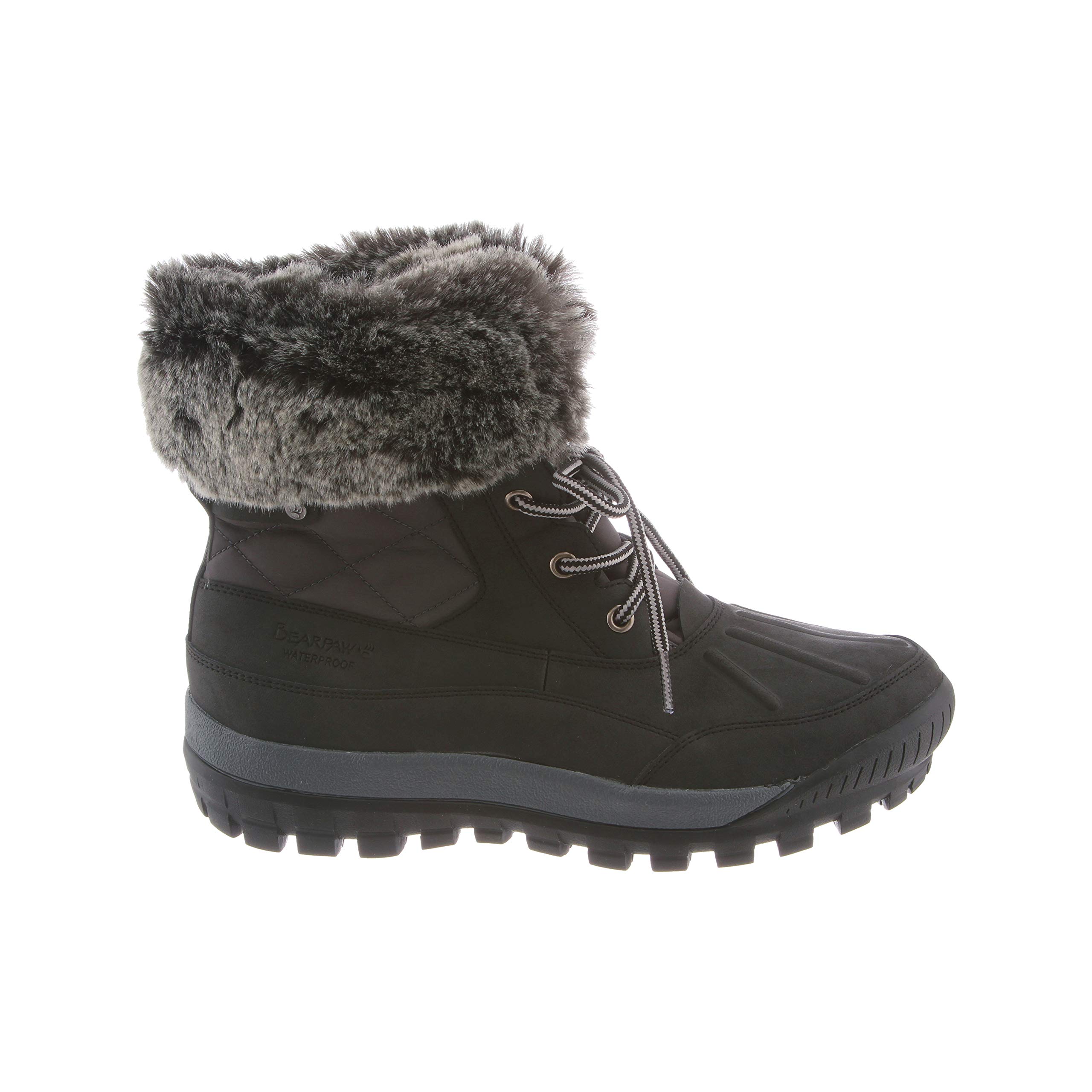 BEARPAW Women's Becka Suede Slip-On Winter Boots - Comfortable, Warm & Stylish in Multiple Colors for Casual Outings & Cold Weather