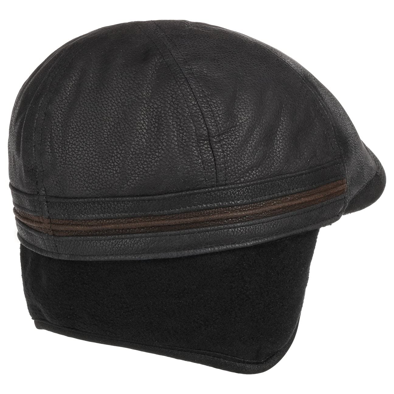 Stetson Redding Earflap Cap for Men - Warm Winter Hat with Ear Flaps - Outdoor Hunting, Skiing & Cold Weather Activities
