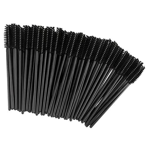 Khelni Professional Eyelash Mascara Brushes - Makeup Brush Wands & Applicator Set for False Lashes & Extensions - Perfect for Salon, Home Use & Professional Makeup Artists
