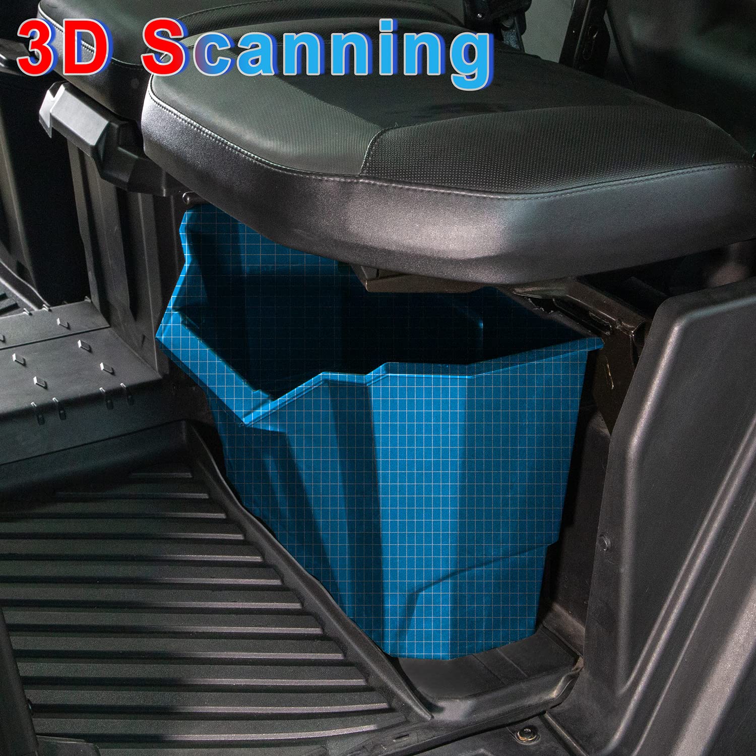 Can-Am Defender Underseat Storage Box for Passenger & Driver - Durable Organizer for Tools & Gear | Perfect for Off-Roading, Hunting & Farm Work