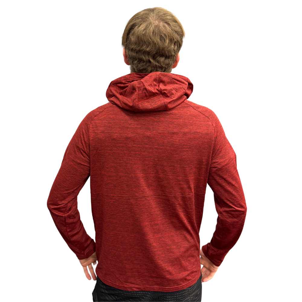 Men's Nebraska Huskers Script Embroidered Spikes 1/4 Zip Pullover - Comfortable Quarter-Zip Sweatshirt for Game Day & Casual Wear