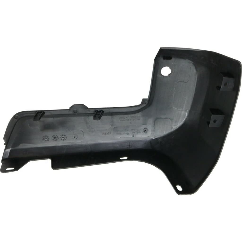 2016-2023 Toyota Tacoma Rear Bumper End Caps Pair - Driver & Passenger Side w/Parking Assist | CAPA Certified | Paint to Match | Replacement for TO1104138 & 5215604900 | Perfect for Off-Roading, Daily Driving & Truck Customization