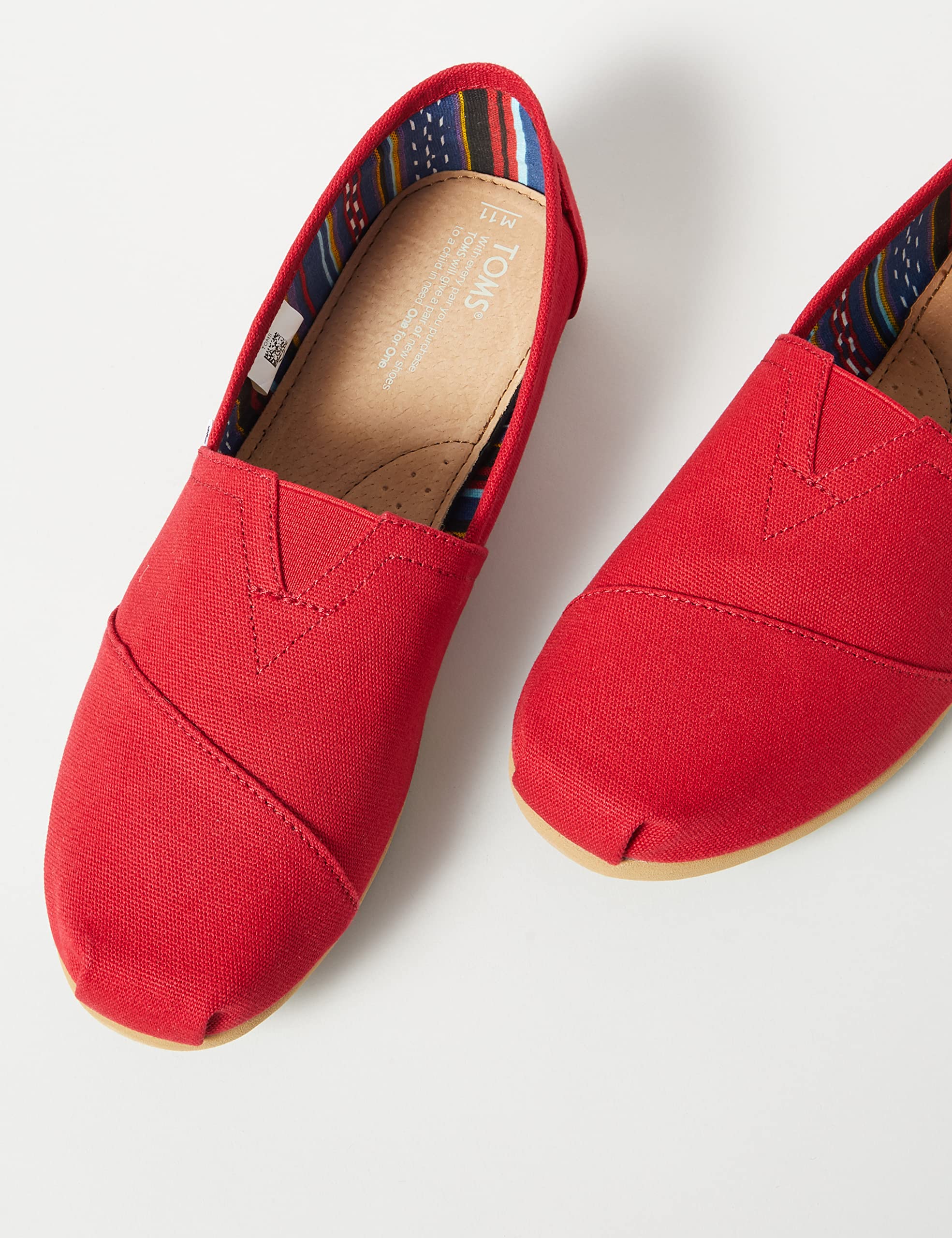 TOMS Men's Classic Canvas Espadrille Shoes - Comfortable & Stylish Slip-Ons for Casual Wear, Beach, and Summer Outfits