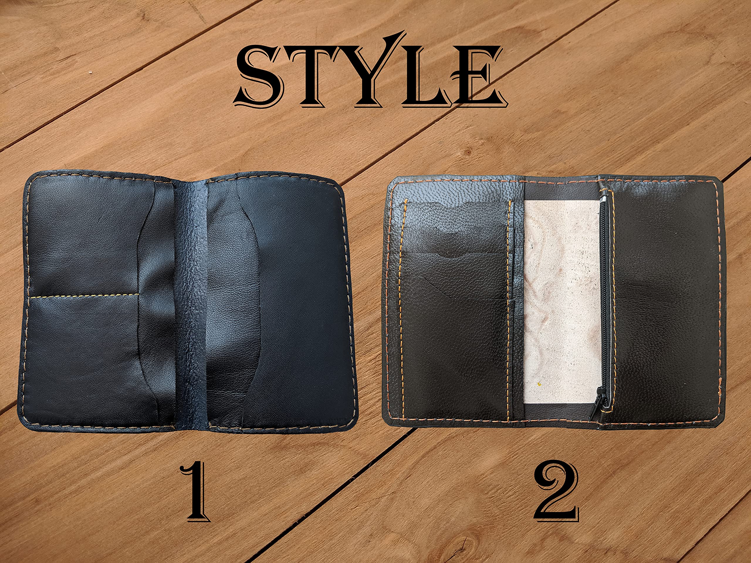 Handmade 3D Genuine Leather Wallet for Men - Custom Carved & Tooled Biker Wallet with Airbrush Art - Personalized German Shepherd Design - Perfect Gift for Motorcycle Riders & Leather Enthusiasts