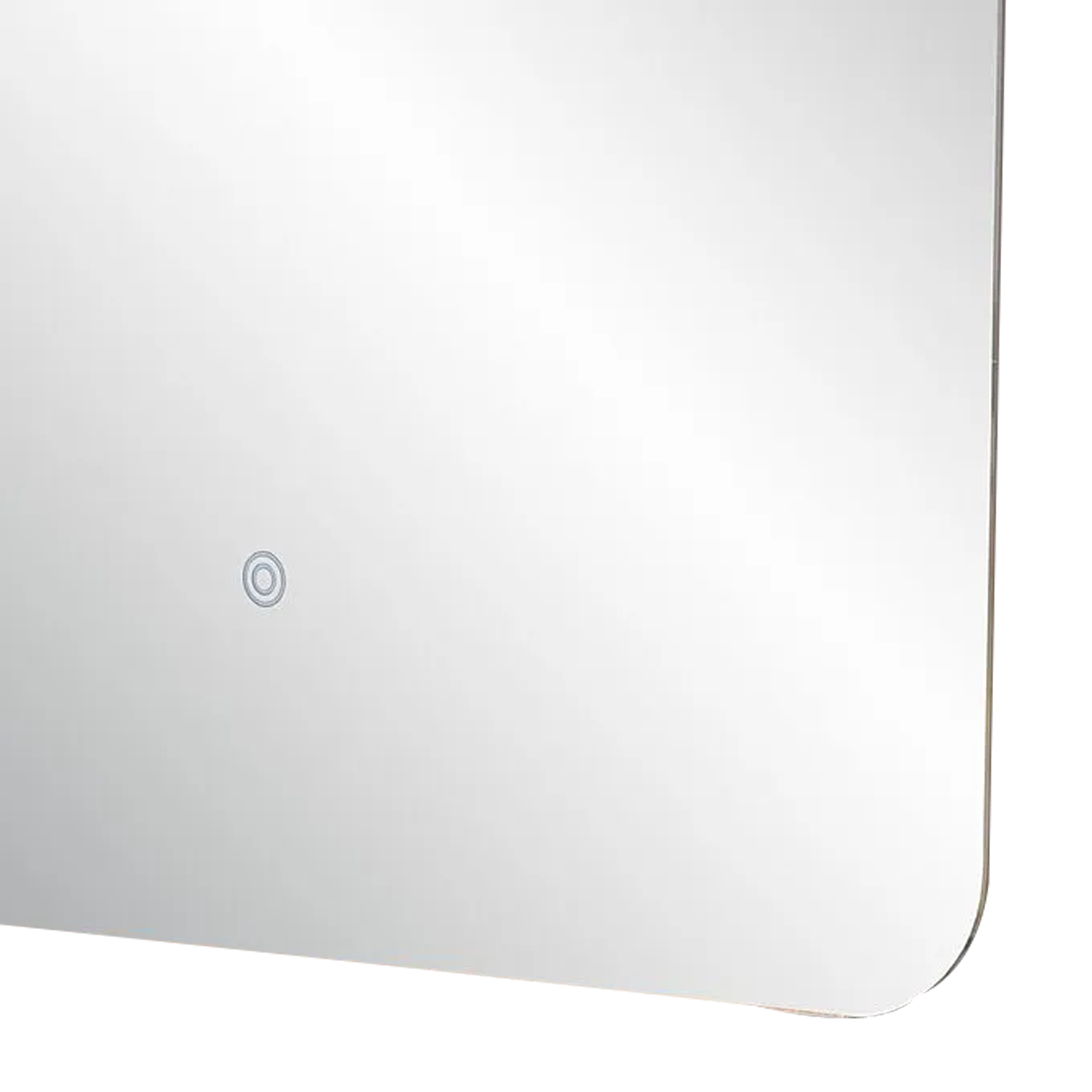Decorative LED Backlit Wall Mirror - Modern Vanity Mirror with Adjustable Brightness for Bathroom, Bedroom, and Makeup Area