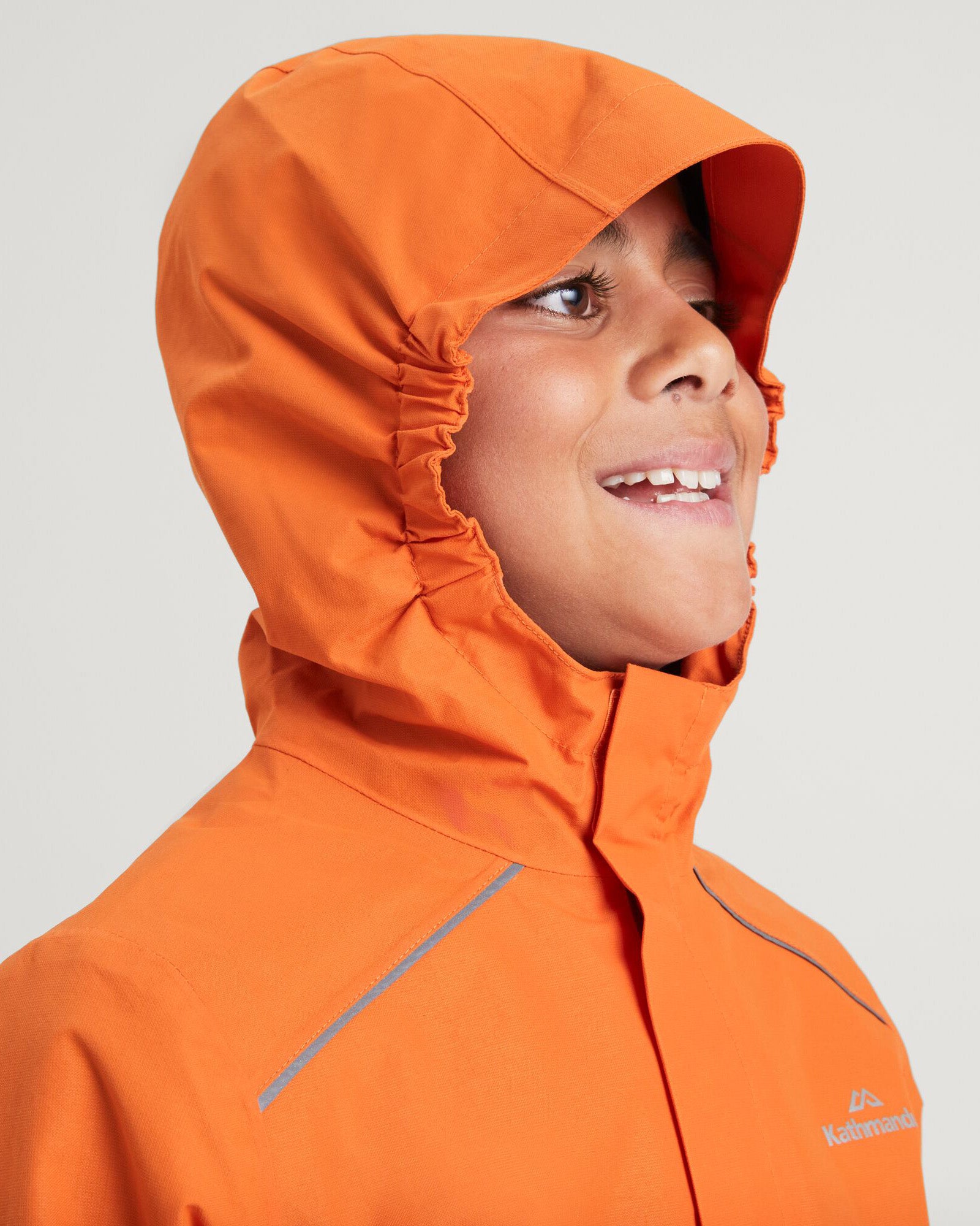 Andulo 2-Layer Waterproof Rain Jacket for Boys - Lightweight & Windproof Outdoor Jacket for Hiking, School & Rainy Day Activities