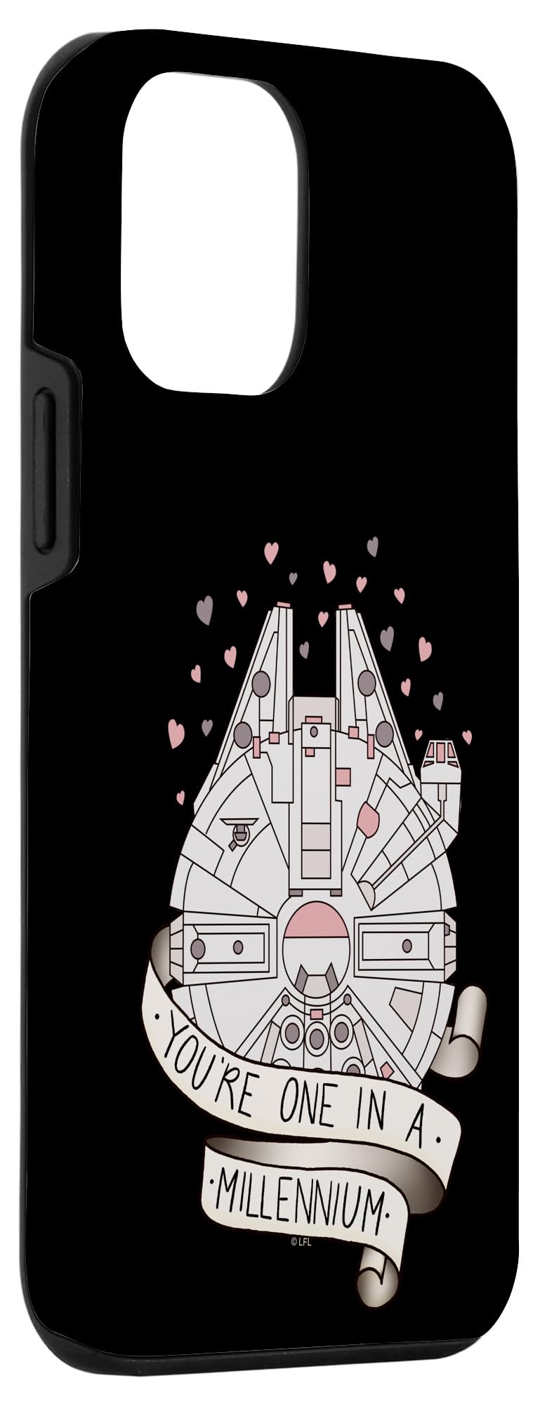 iPhone 12 Mini Star Wars Millennium Falcon Phone Case - Slim Protective Cover with Unique 