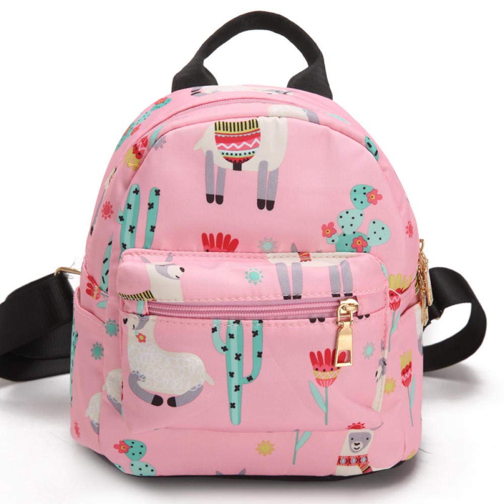Unicorn Flamingo Cactus Print Casual Backpack for Women - Stylish Laptop Bag for College, Work & Travel | Trendy Daypack for School, Office & Outdoor Adventures