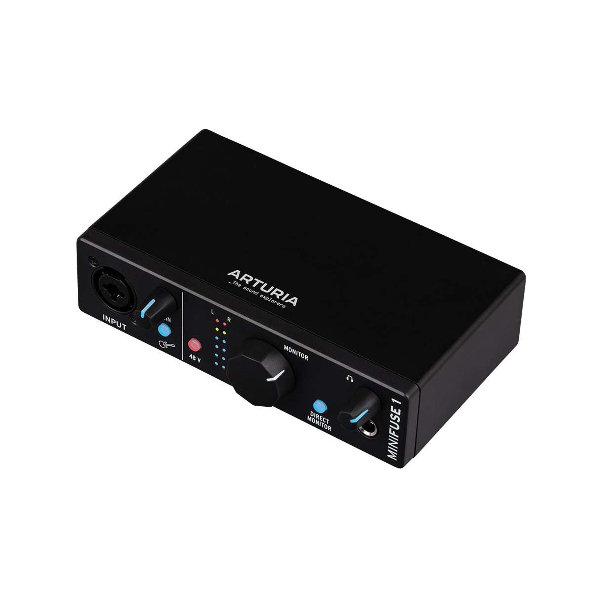 Minifuse 1 - Compact USB Audio Interface for Home Recording & Podcasting | High-Quality Sound Card with XLR/TRS Inputs | Perfect for Music Production, Streaming & Voiceovers