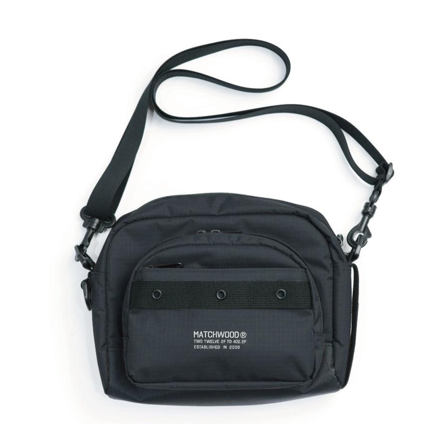 MATCHWOOD Brave Pouch - Premium Black Leather Crossbody Bag for Women | Perfect for Travel, Work & Everyday Use