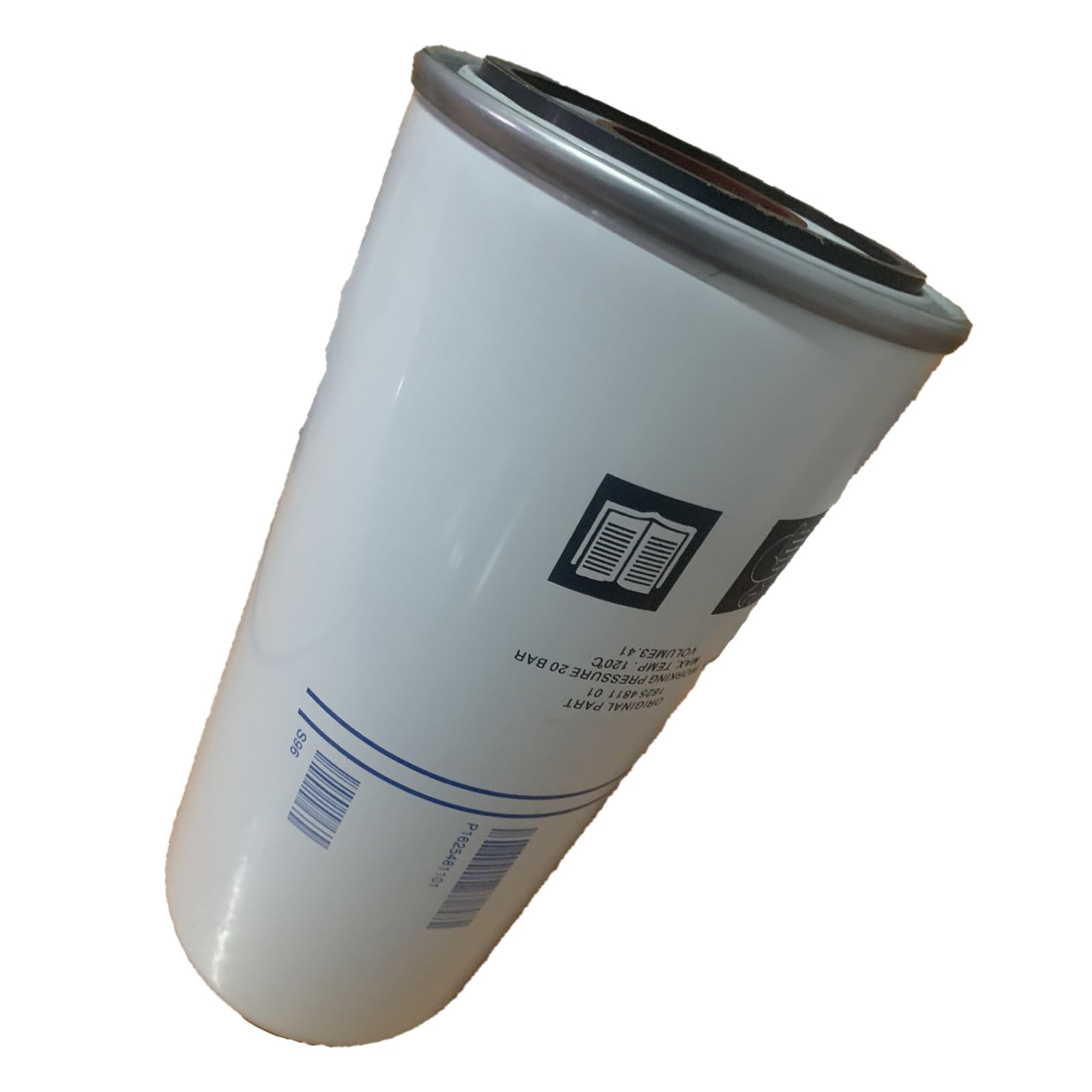 Atlas Copco 1625481101 Air Compressor Spin-on Air/Oil Separator Cartridge Replacement - Compatible with 1625481100 - Industrial & Workshop Air Compressor Maintenance