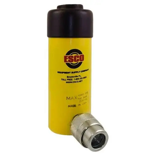 10 Ton Hydraulic Cylinder - Heavy Duty Hydraulic Jack for Automotive Repair, Construction & Industrial Use | Esco Brand