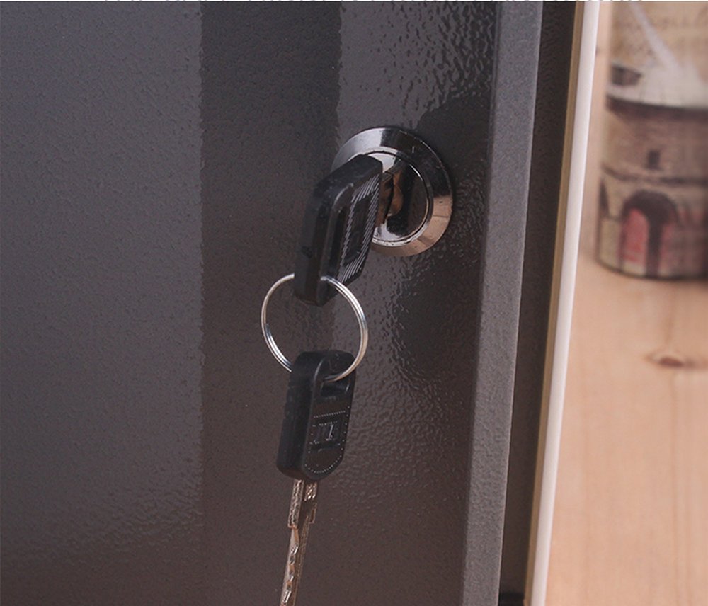 Hidden Security Safe Box - Small Black Dictionary Book Safe for Cash, Jewelry & Valuables - Perfect for Home, Office & Travel Security