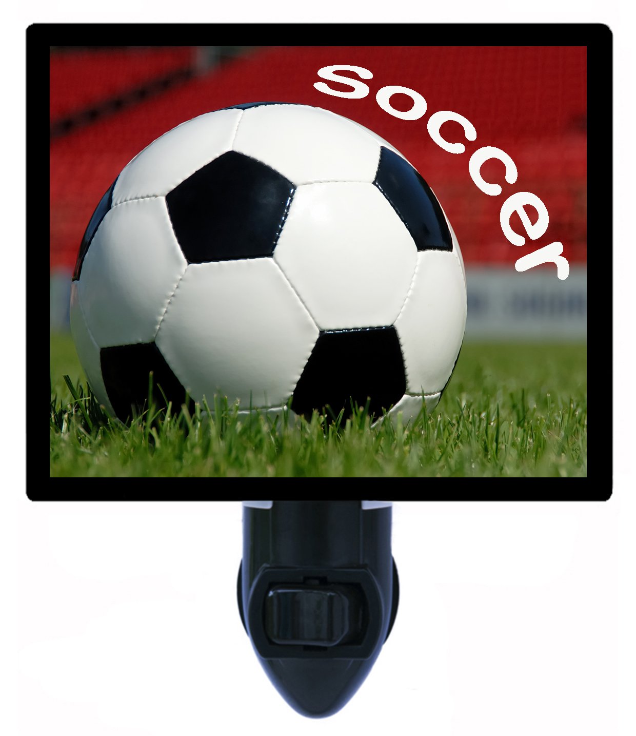 Soccer LED Night Light for Kids & Adults - Energy Efficient Sports Night Light for Bedroom, Nursery, or Game Room Decor