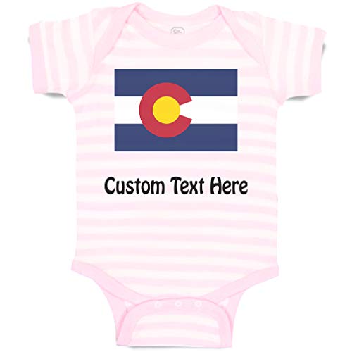 Stripes Soft Pink White Personalized Text Here