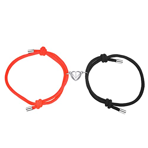 Black Red Heart Magnet