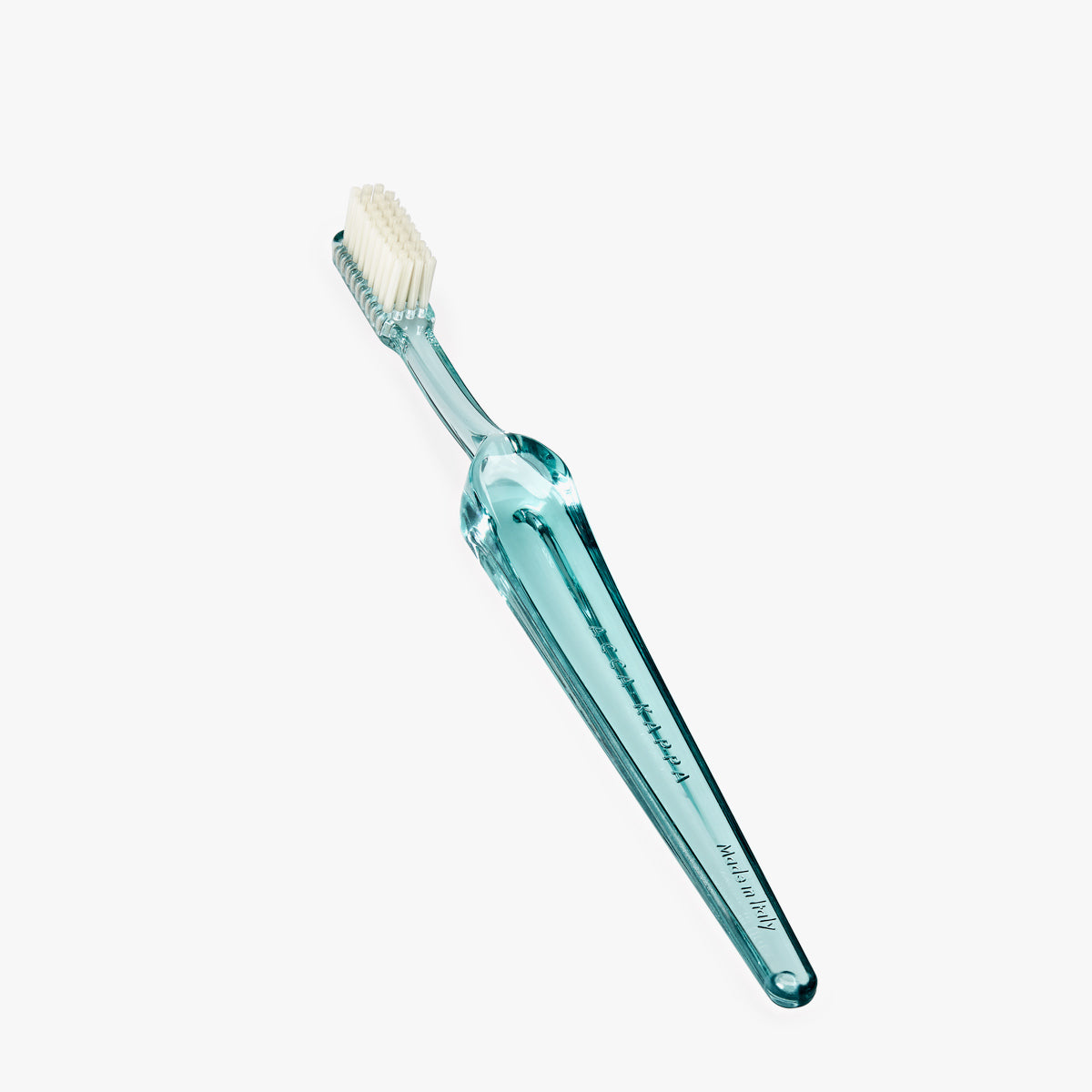 Lympio Aqua Marine Turquoise Toothbrush - Soft Bristles for Gentle Cleaning, Eco-Friendly & Ergonomic Design - Perfect for Travel, Home & Office Use