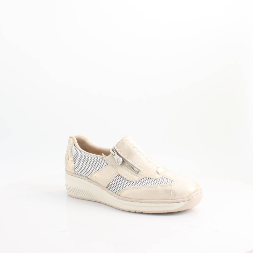 RIEKER Women's Comfortable Casual Shoes 48760 - Stylish & Lightweight for Walking, Work & Everyday Wear