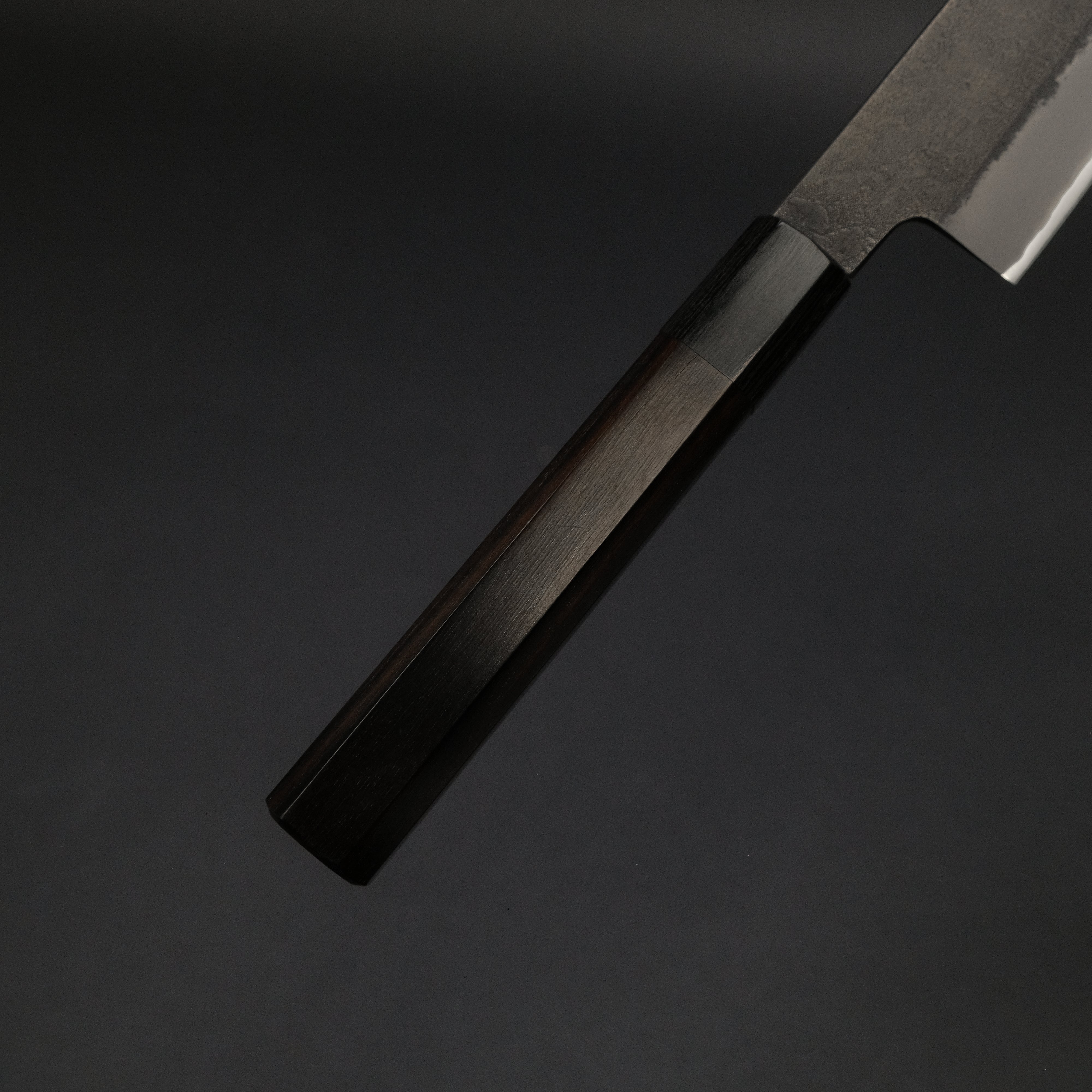 Premium Mutsumi Blue Super Kurouchi Nashiji Sujihiki Knife 270mm - Japanese High Carbon Steel Slicing Knife with Ebony Wood Handle - Perfect for Sushi, Sashimi & Meat Carving