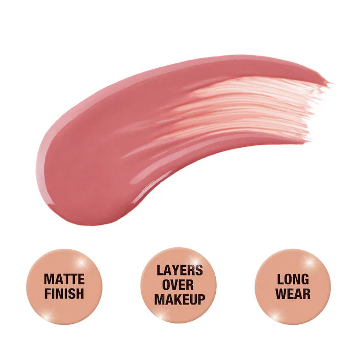 Charlotte Tilbury Matte Beauty Blush Wands - Creamy Blush Stick for Natural Flush | Long-Lasting, Blendable Makeup | Perfect for Everyday Glam & Special Occasions