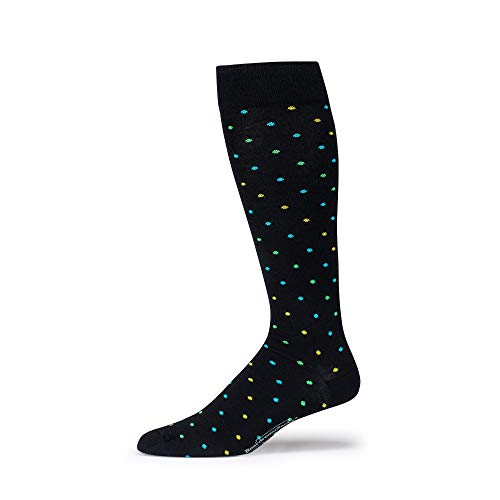 Black With Tri-color Dots