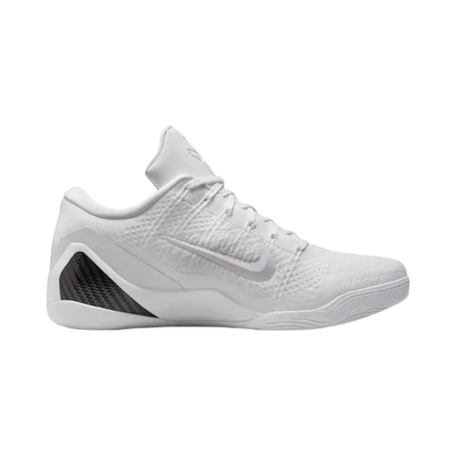 Nike Kobe 9 Elite Low Basketball Shoes - White Halo Colorway | High-Performance Court Sneakers for Men | Perfect for NBA Games, Training & Streetwear Fashion