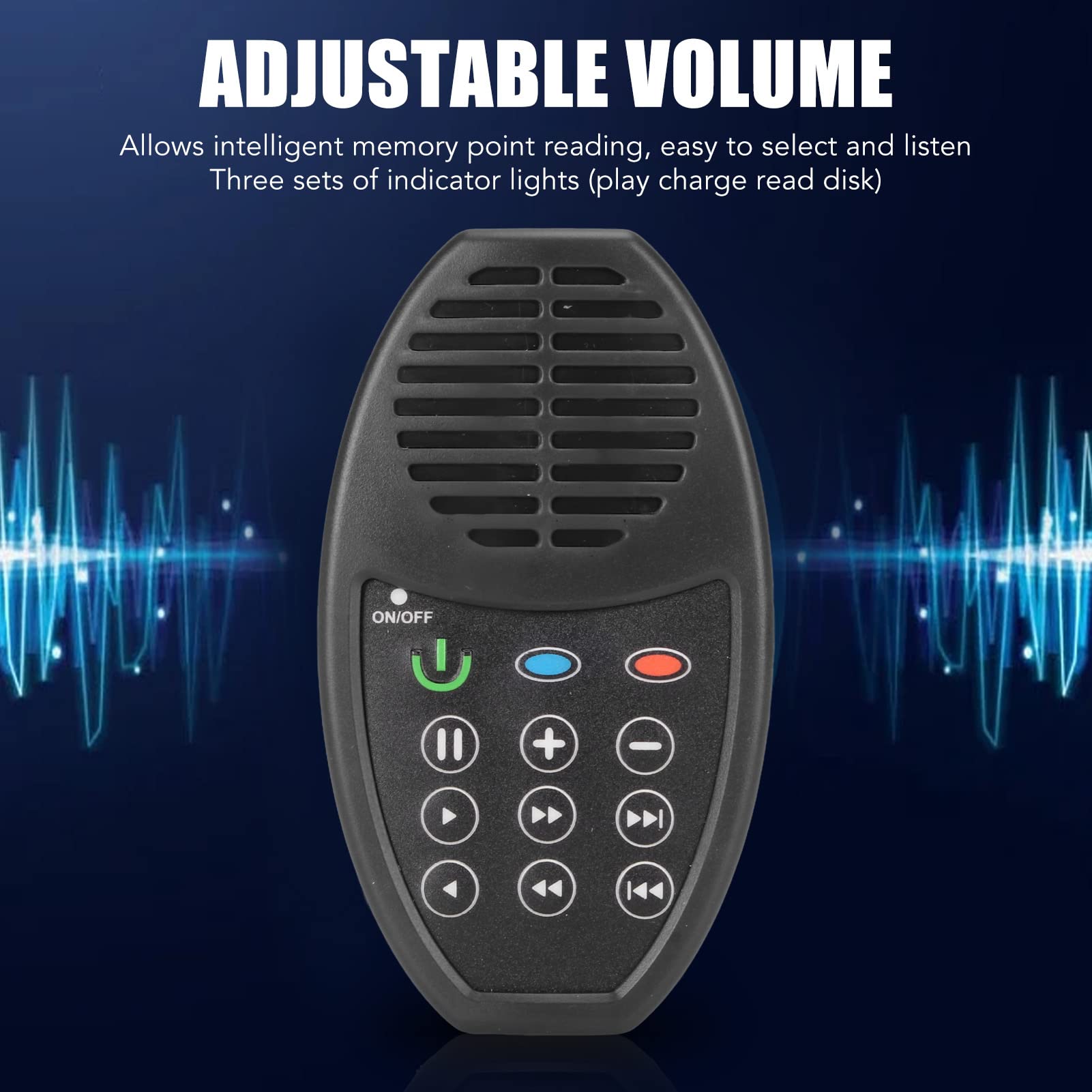 8GB Solar Bible Reader - HiFi Adjustable Player with 4G for Home & Travel