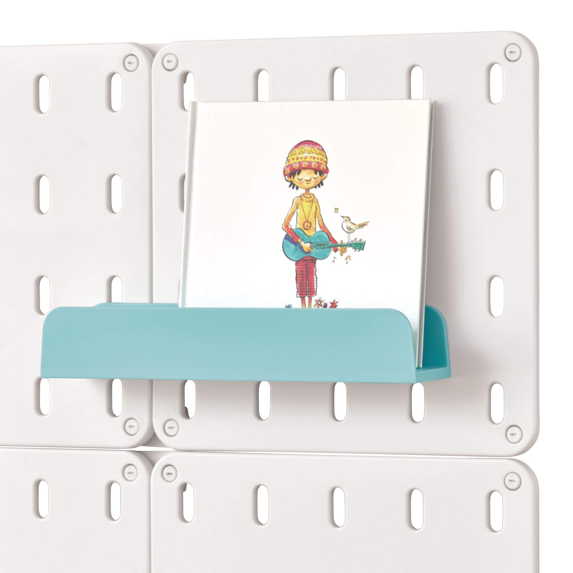 iDesign Cade BPA-Free Plastic Modular Hanging Pegboard Organizer - 12.71