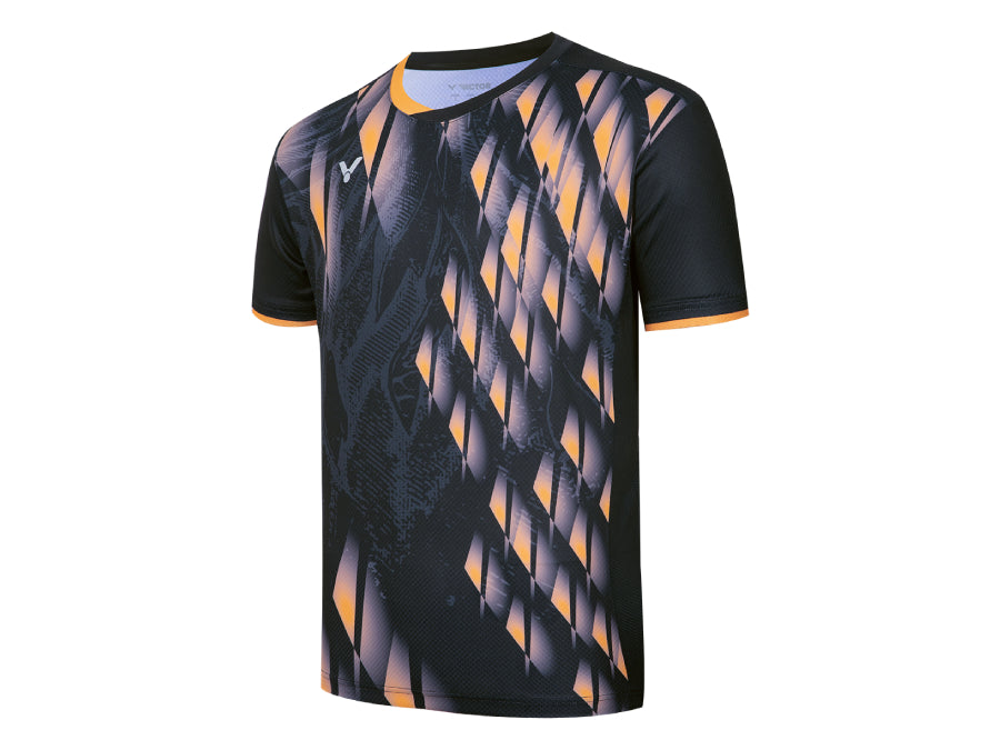 Victor T 45000TD Men's Badminton Shirt - Breathable Quick-Dry Sports Shirt for Badminton & Tennis - Perfect for Training & Competition