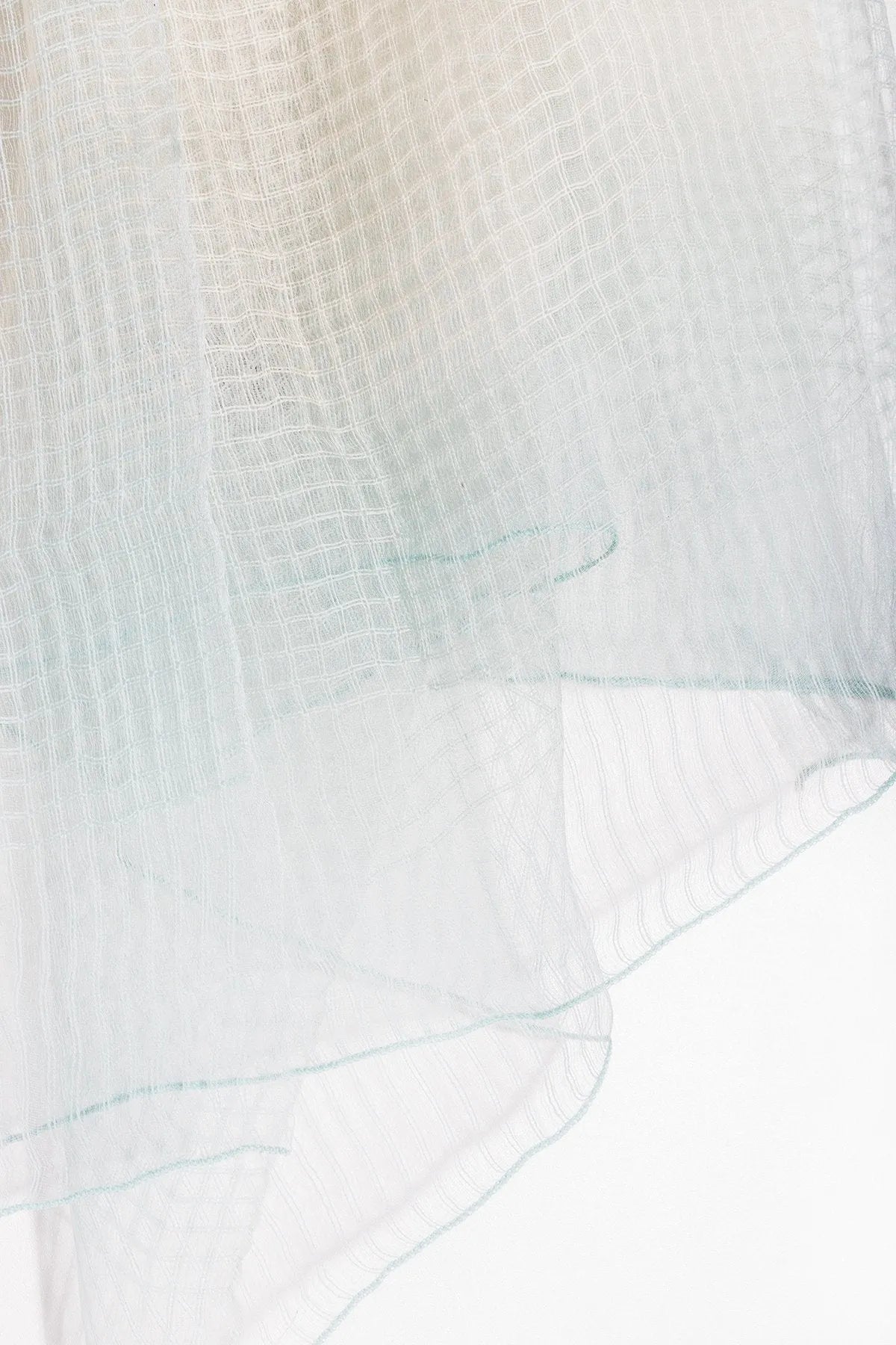 Lightweight Waffle Knit Sheer Scarf for Women - Breathable Fashion Shawl Wrap - Perfect for Spring, Fall, and Cool Summer Evenings