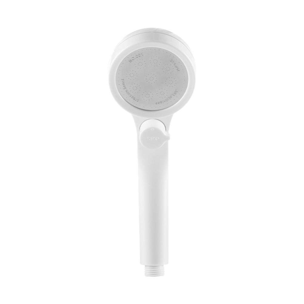 High Pressure Shower Head with Handheld Sprayer - ABS Electric Shower Head for Low Water Pressure, White - Perfect for Bathroom, Bathtub, and Spa-Like Shower Experience