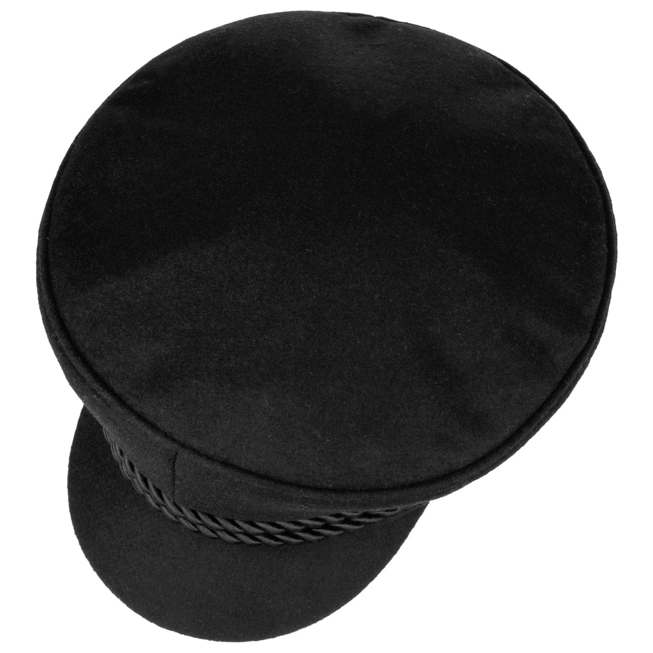 Hammaburg Black Elbe Sailor Cloth Hat - Classic Nautical Style for Men & Women - Perfect for Sailing, Beach Outings, and Summer Fashion
