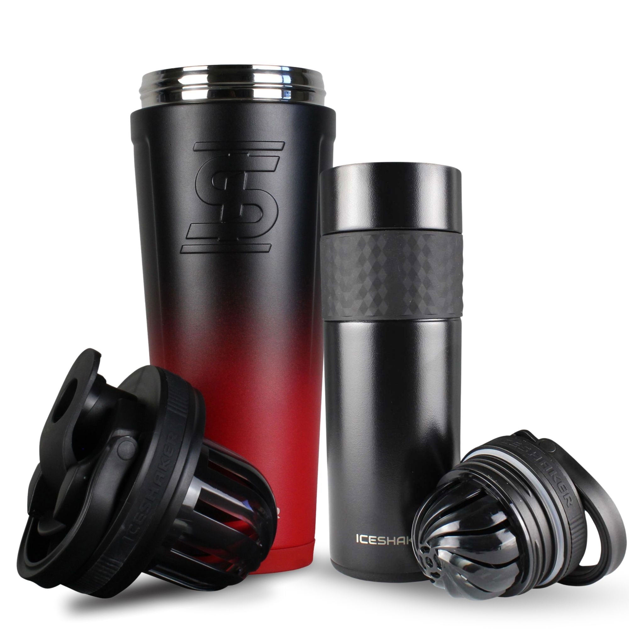 Premium His & Her Protein Shaker Bottle Set - 20oz Leak-Proof Mixing Cups for Gym, Workouts & Post-Training Recovery - BPA-Free Fitness Accessories for Couples