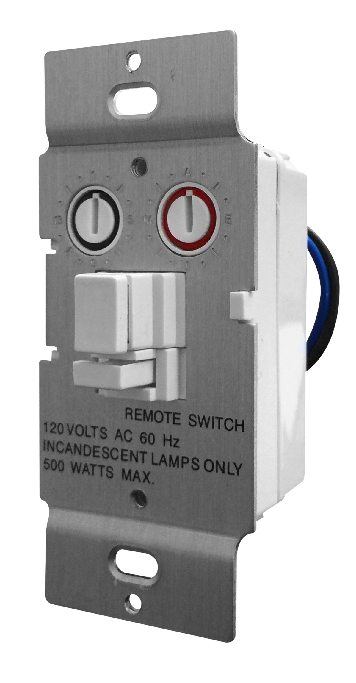 PRO Soft Start Dimmer Wall Switch - White (PLW01-W) | Smooth Lighting Control for Bedrooms, Living Rooms & Home Theater Systems