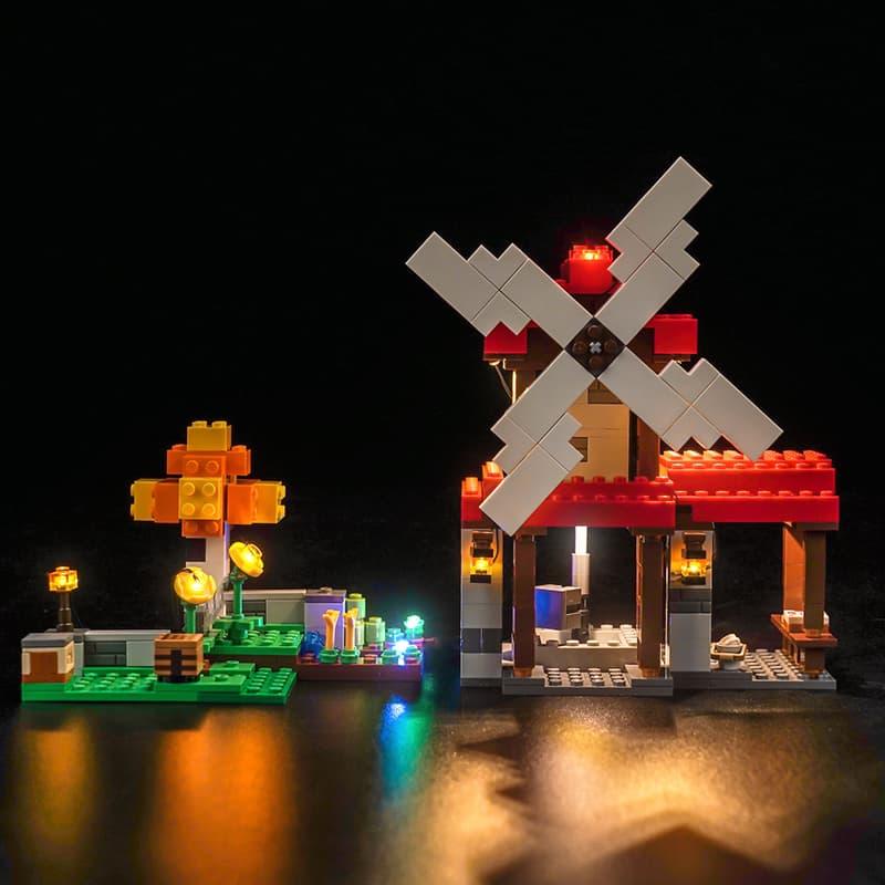 **Best LEGO Minecraft The Windmill Farm 21262 Light Kit - DIY LED Lighting Set for LEGO Builds - Perfect for Home Decoration & Gaming Room Display**