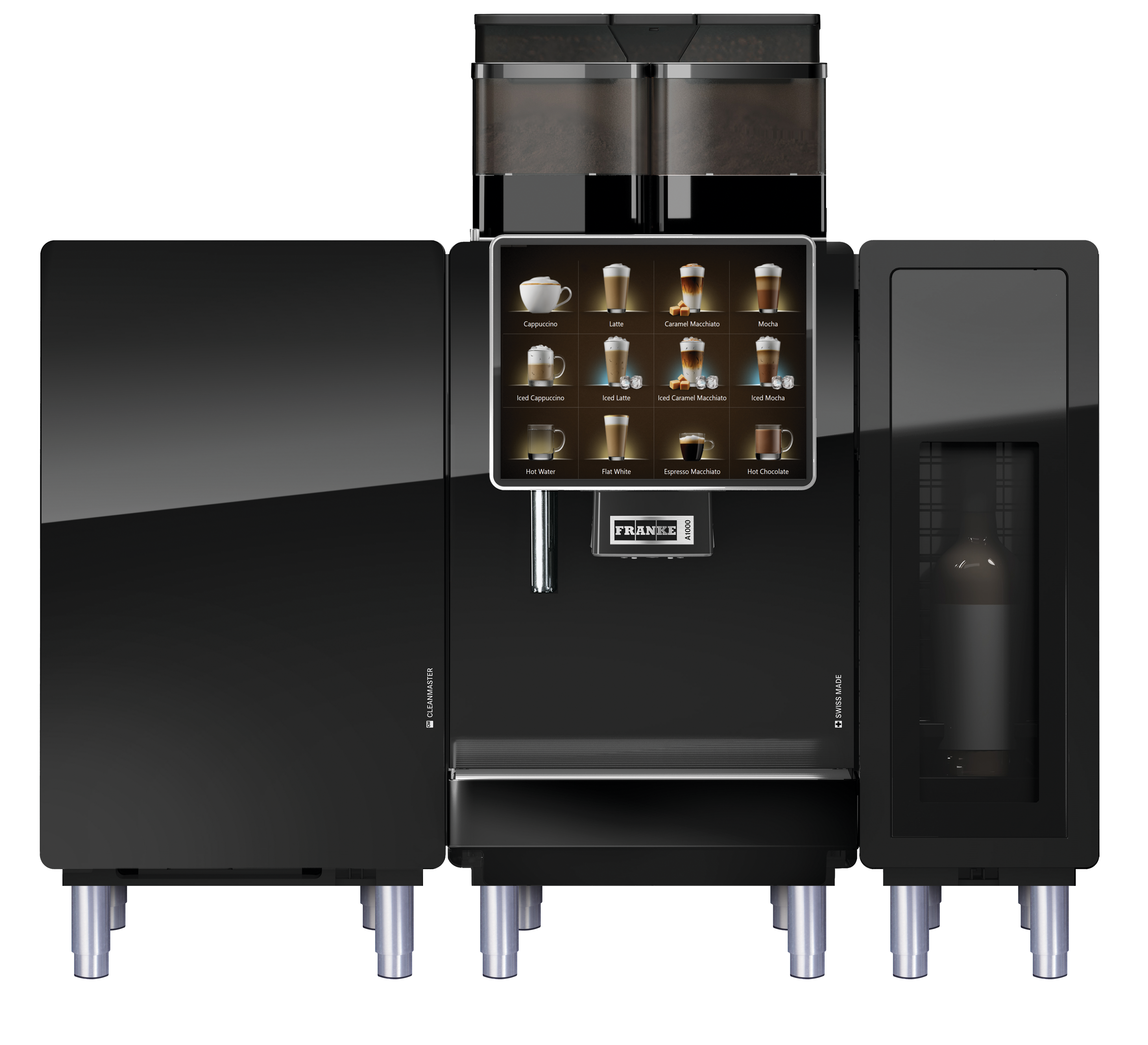 Franke A1000 FM CM Superautomatic Espresso Machine - Professional Coffee Maker for Home & Office Use - Perfect for Espresso, Cappuccino & Latte Lovers