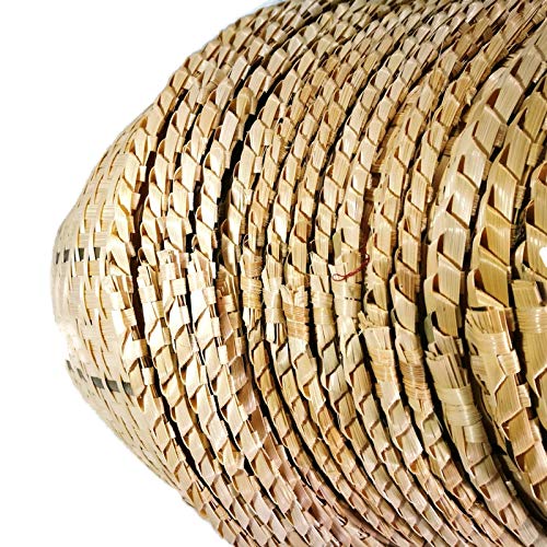 Large Bamboo Sticky Rice Steamer Basket - Natural Bamboo Cover for Cooking Rice, Dim Sum, Buns, Chicken & Fish - Perfect for Asian Cuisine, Kitchen & Restaurant Use