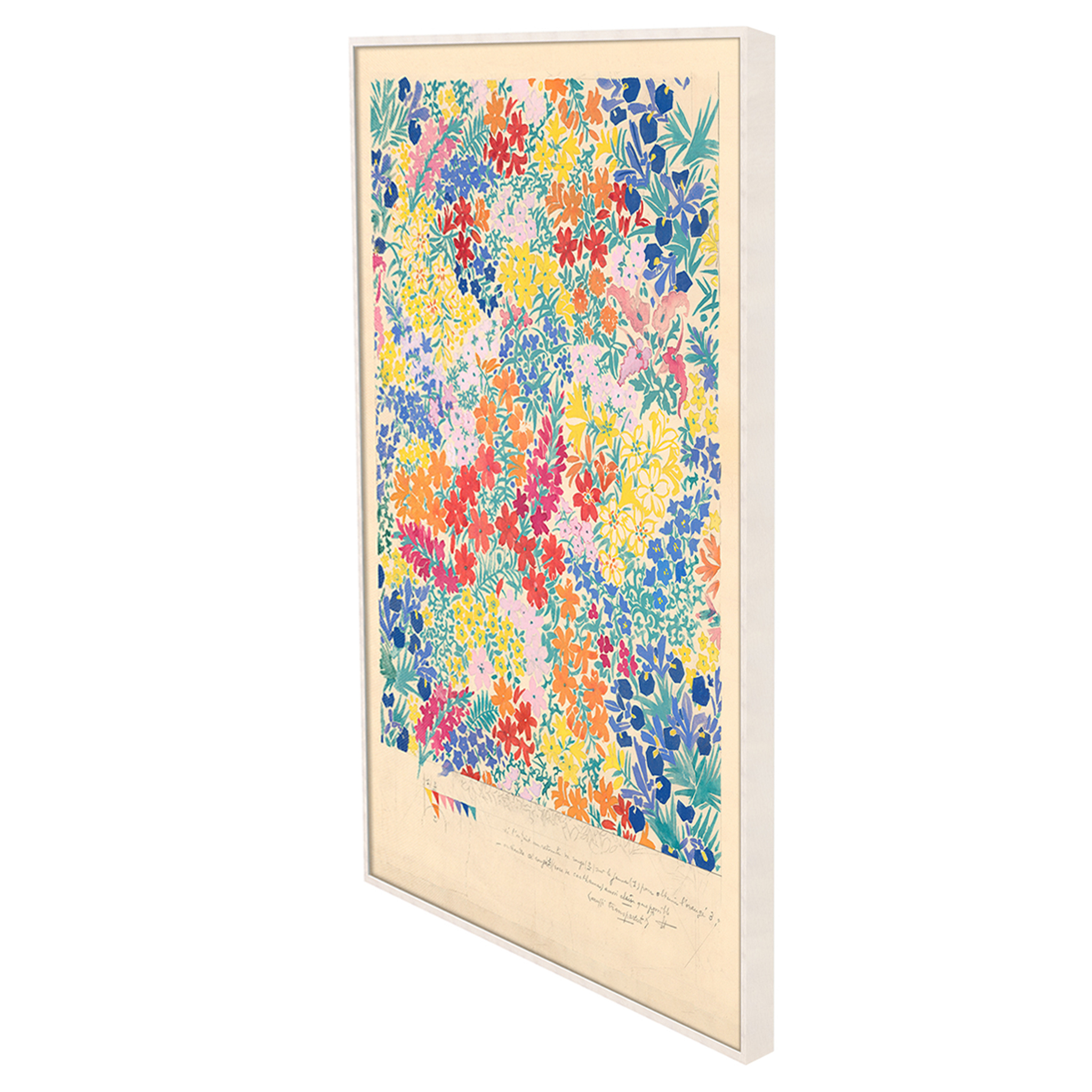 Bianchini Ferier Archive Summer Bloom Floral Fabric - Perfect for Upholstery, Dresses & Home Decor